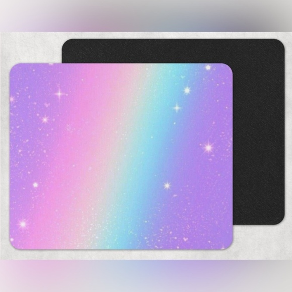 RAINBOW Sparkle Mouse Pad